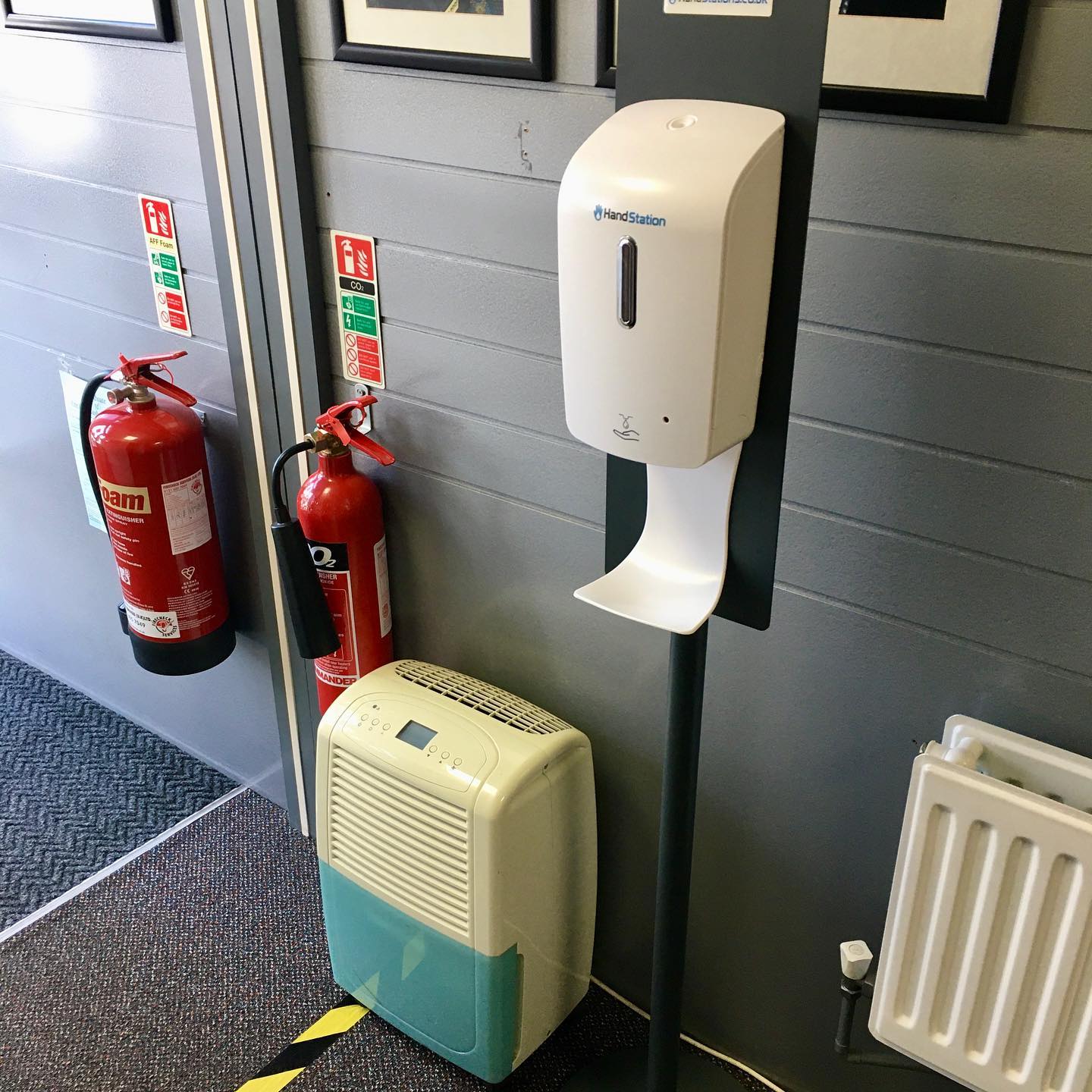 Free Standing Electric Hand Sanitizer
